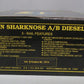 Weaver 1216 O D&H Baldwin Sharknose A/B Diesel Locomotive Set #1216/#1218 3-Rail EX/Box