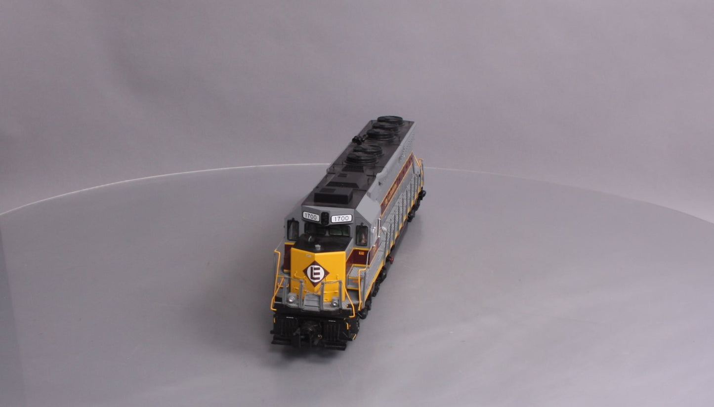 MTH 20-20655-1 NS Erie Lackawanna SD45 Low Hood Diesel Engine #1700 w/PS3