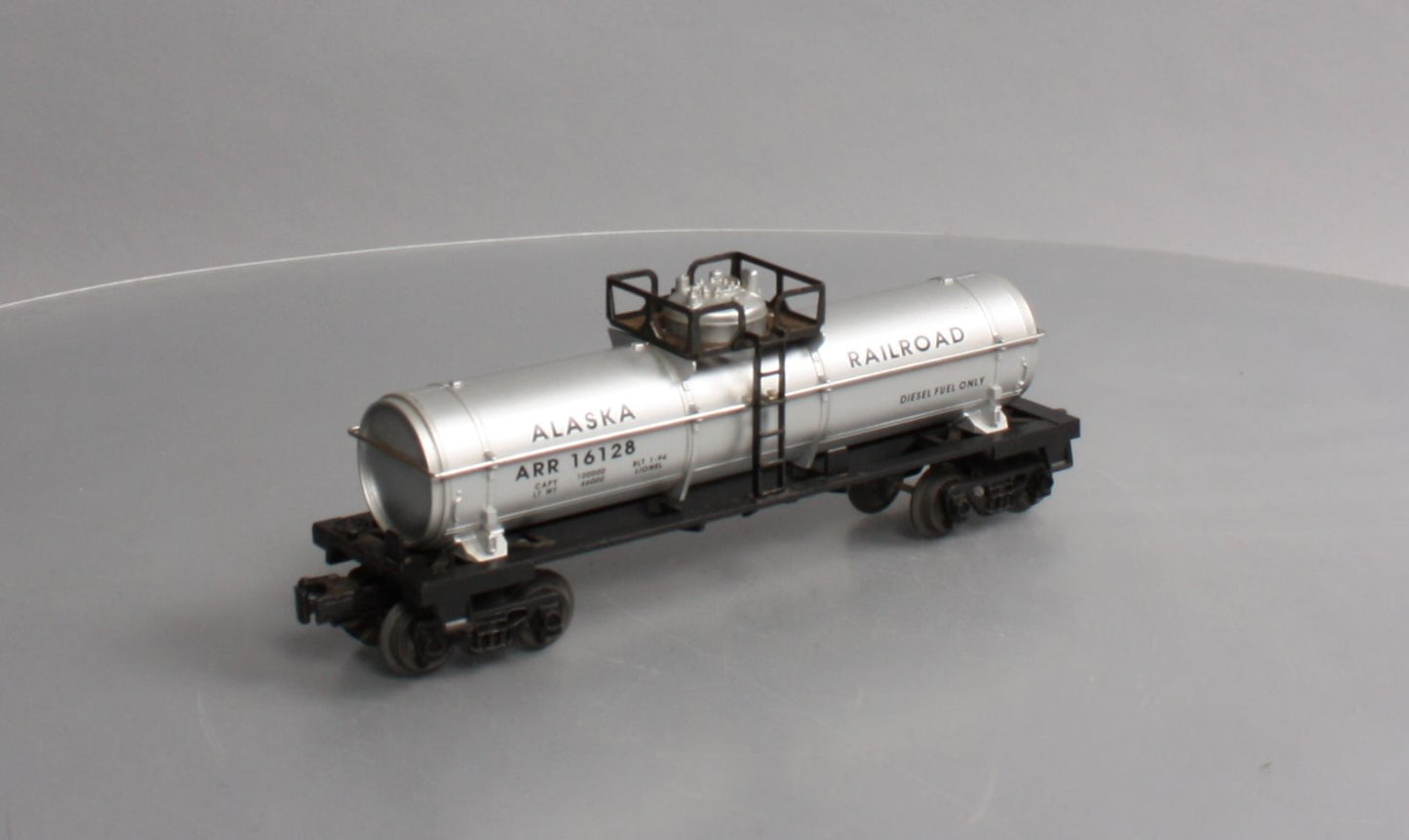 Lionel 6-16128 O Gauge Alaska Single-Dome Tank Car