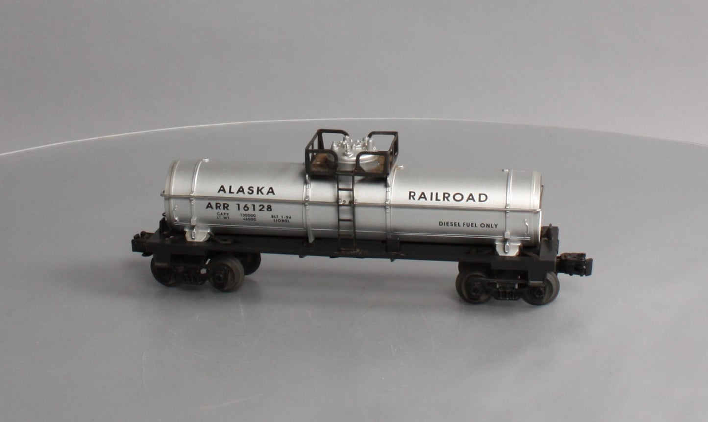 Lionel 6-16128 O Gauge Alaska Single-Dome Tank Car