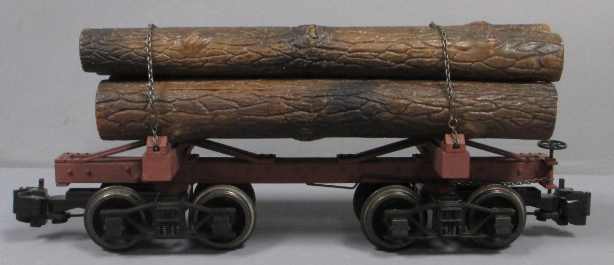 BACHMANN G SCALE #98490 SKELETON LOG outlets CAR W/PLASTIC LOG'S