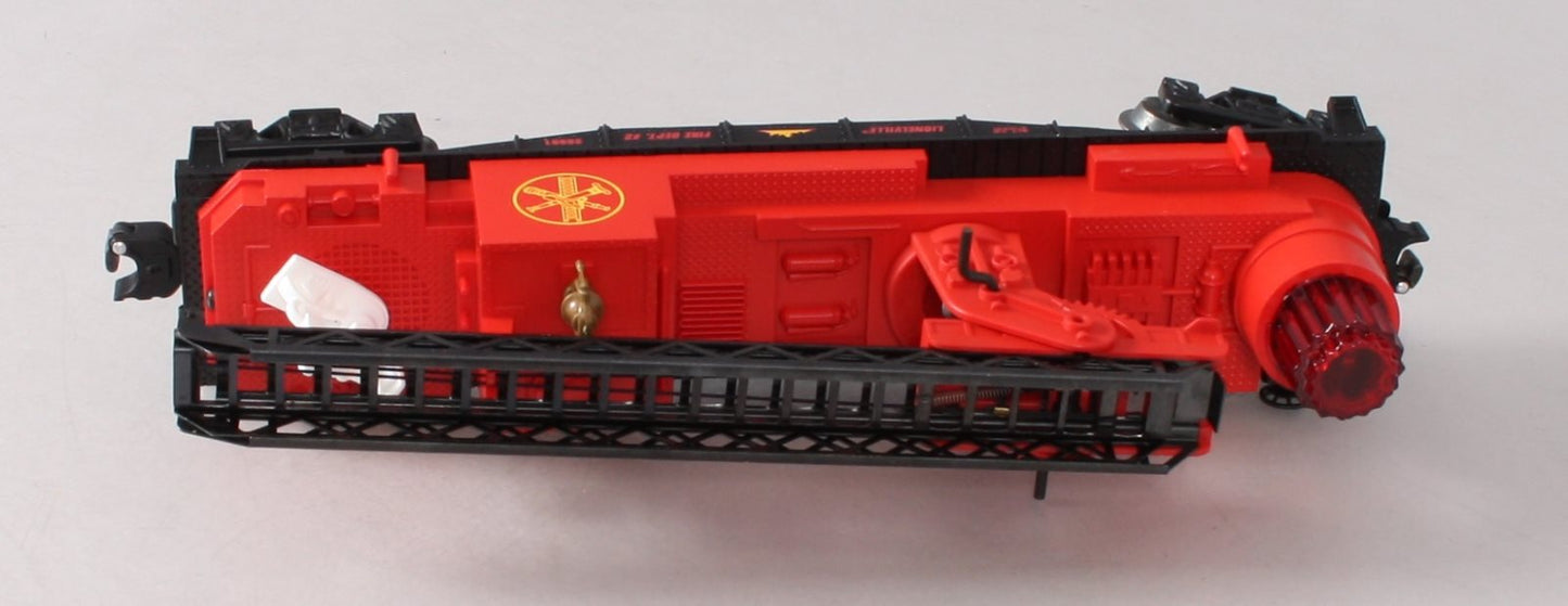 Lionel 6-26991 O Gauge Lionelville Fire Ladder Car #2 LN/Box