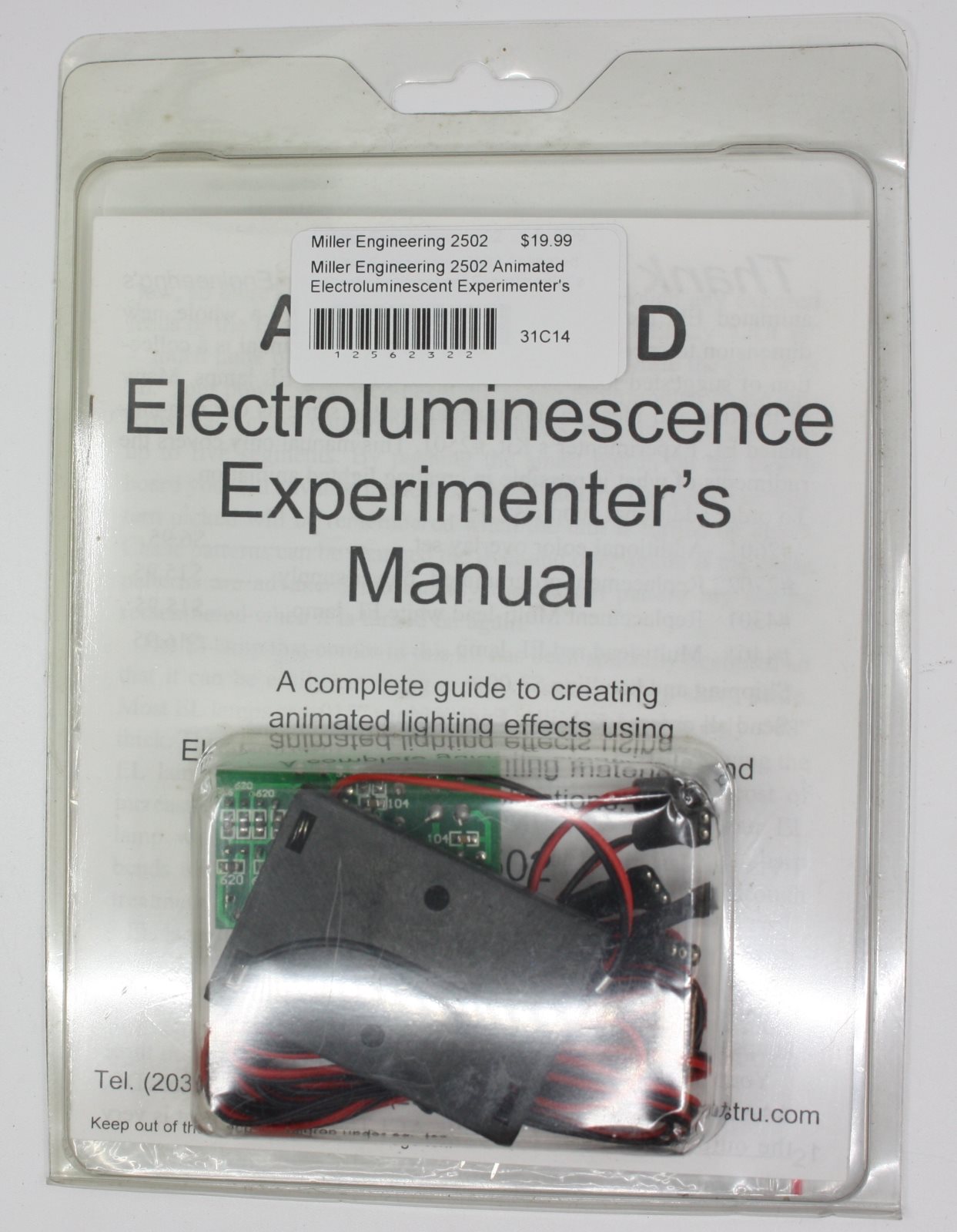 Miller Engineering 2502 Animated Electroluminescent Experimenter's Kit