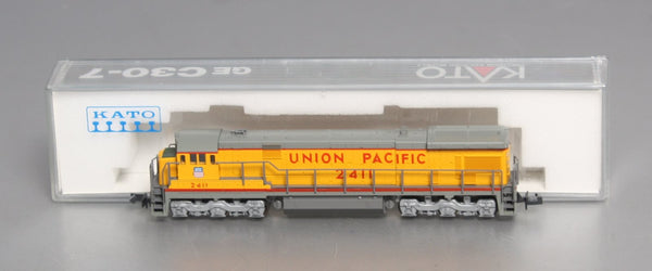 Kato 176-30B N Scale Union Pacific C30-7 Diesel Locomotive #2411 LN/Bo –  Trainz