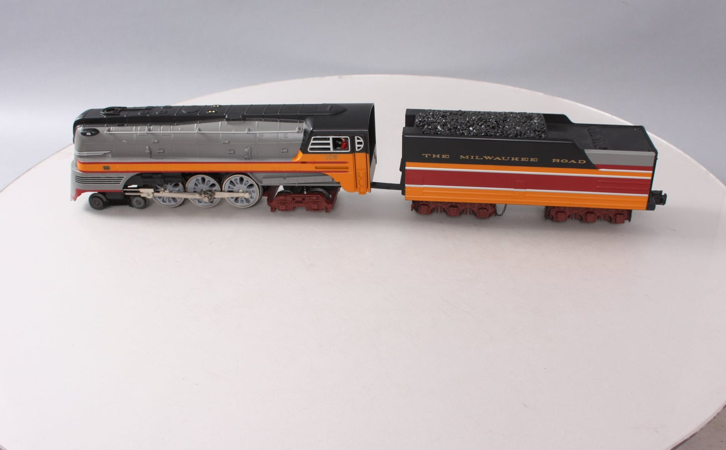 MTH 30-1683-1 O Milwaukee Road 4-6-4 Imperial Hudson Steam Locomotive #105