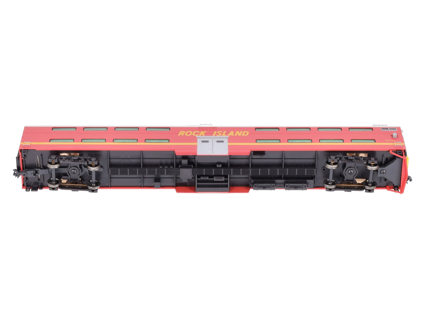 Kato 35-6024 HO Scale Rock Island Bi-Level Coach #CC116