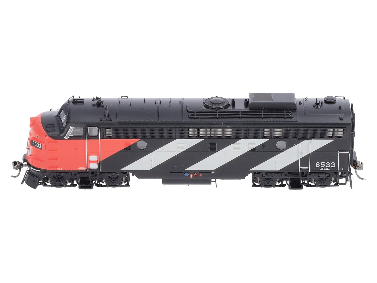 Rapido Trains 220575 HO Canadian National Noodle FP9A Diesel Engine #6533 w DCC