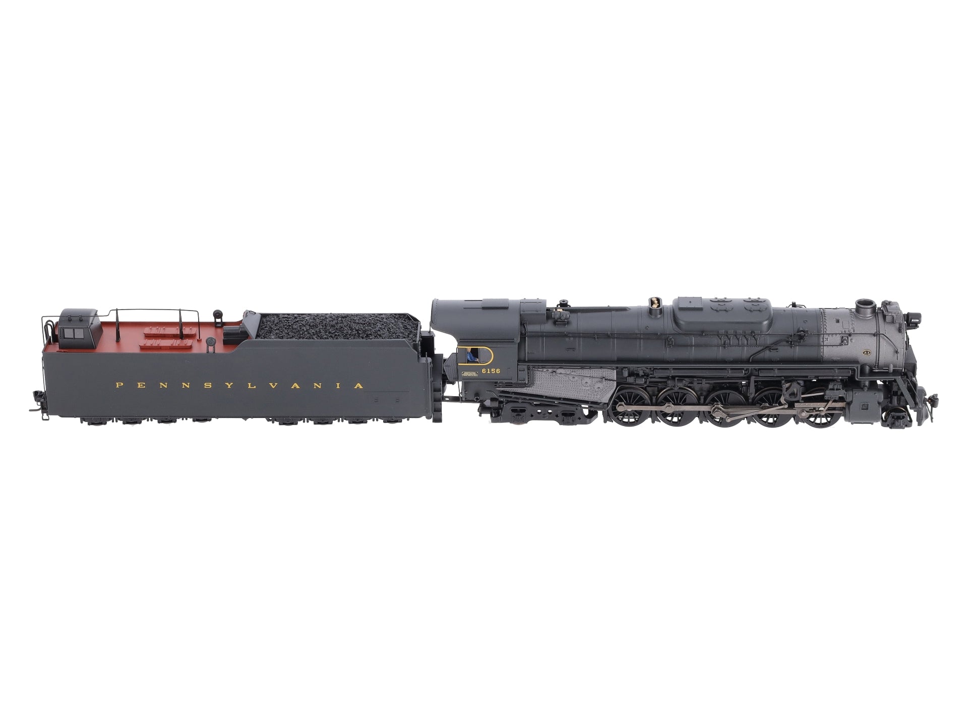 Broadway Limited 4677 HO Scale PRR J1 2-10-4 Steam Locomotive & Tender –  Trainz