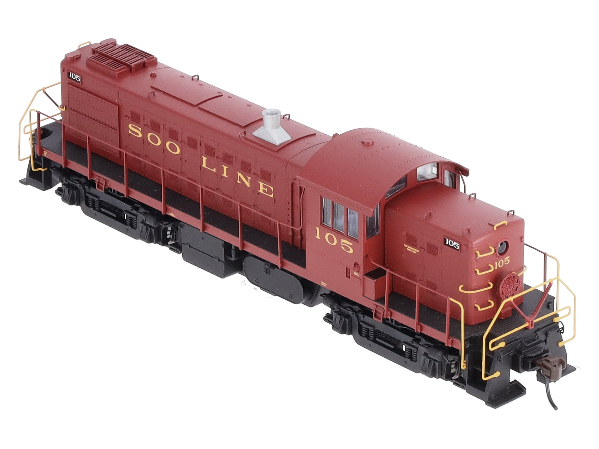 HO AHM Soo Line Center Cab popular Switcher 714 Diesel Locomotive