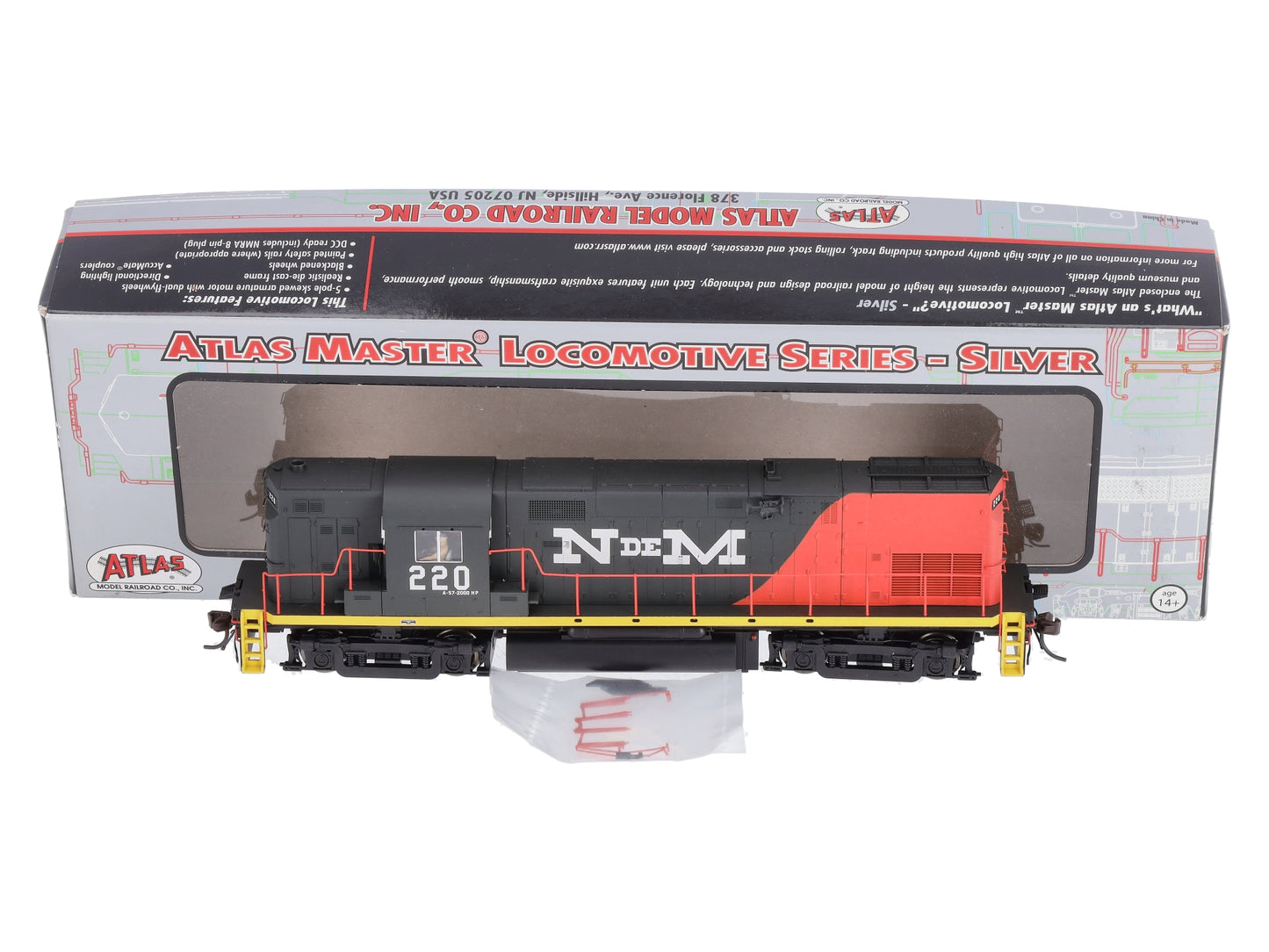 Atlas 10001123 HO Scale NdeM C420 Phase-1 High-Nose Diesel Engine #220