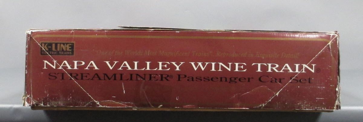 K-Line K1511 O Gauge Napa Valley Wine Diesel Passenger Train Set LN/Box