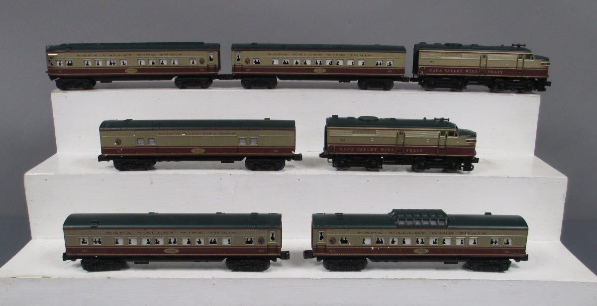 K-Line K1511 O Gauge Napa Valley Wine Diesel Passenger Train Set LN/Box