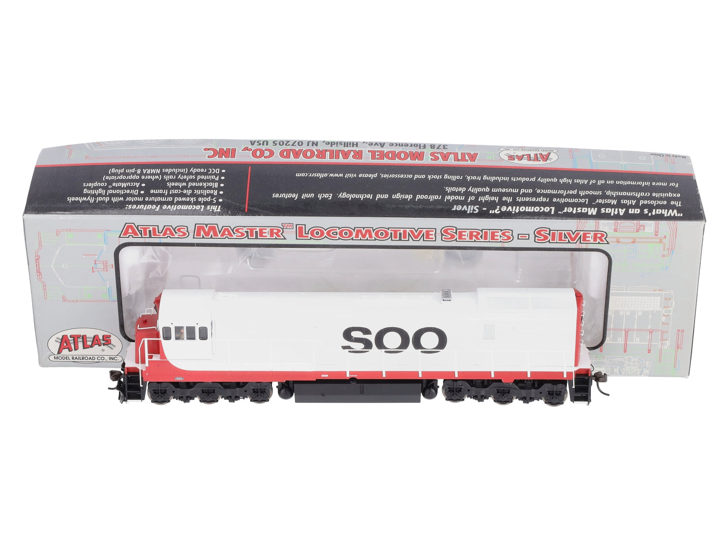 Atlas 7342 HO SOO Line U30C Phase 2 Diesel Locomotive