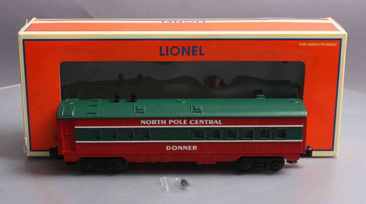 Lionel 6-35135 O Gauge North Pole Central "Donner" Dining Car LN/Box