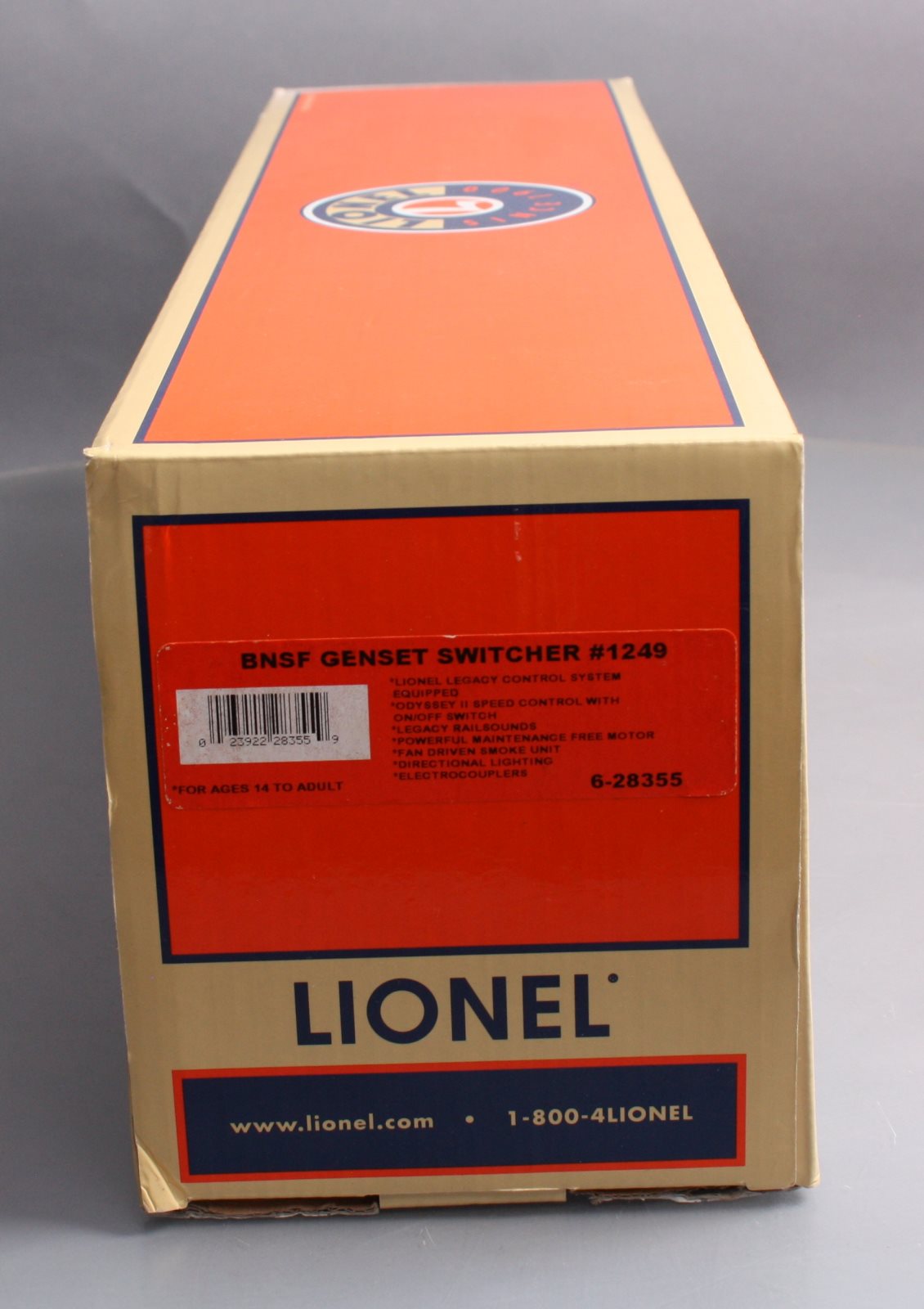 Lionel 6-28355 BNSF Genset Diesel Switcher #1249 with Legacy