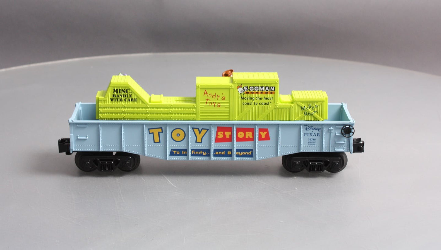 Lionel 6-36745 O Gauge Disney Toy Story Animated Gondola LN/Box