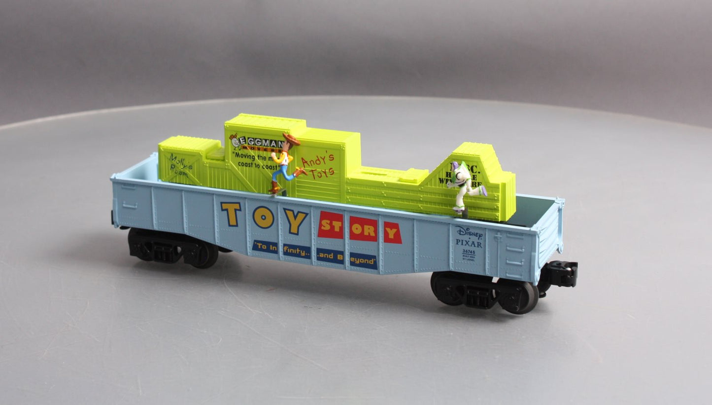 Lionel 6-36745 O Gauge Disney Toy Story Animated Gondola LN/Box