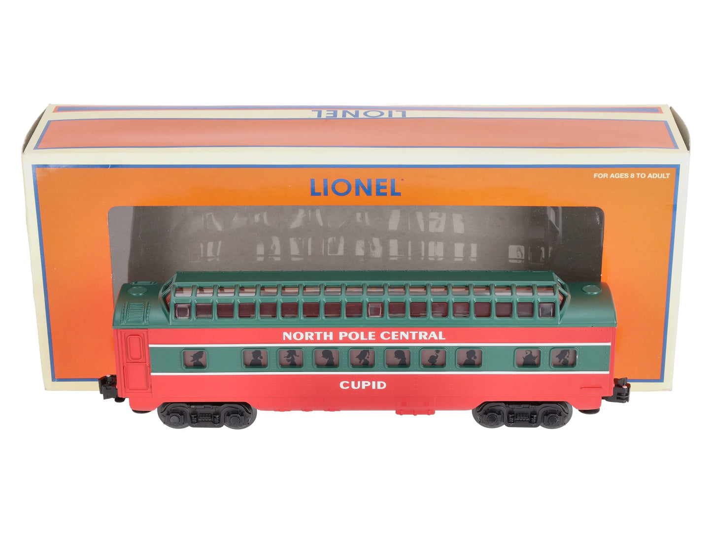 Lionel 6-35134 O Gauge North Pole Central "Cupid" Full Vista Dome LN/Box