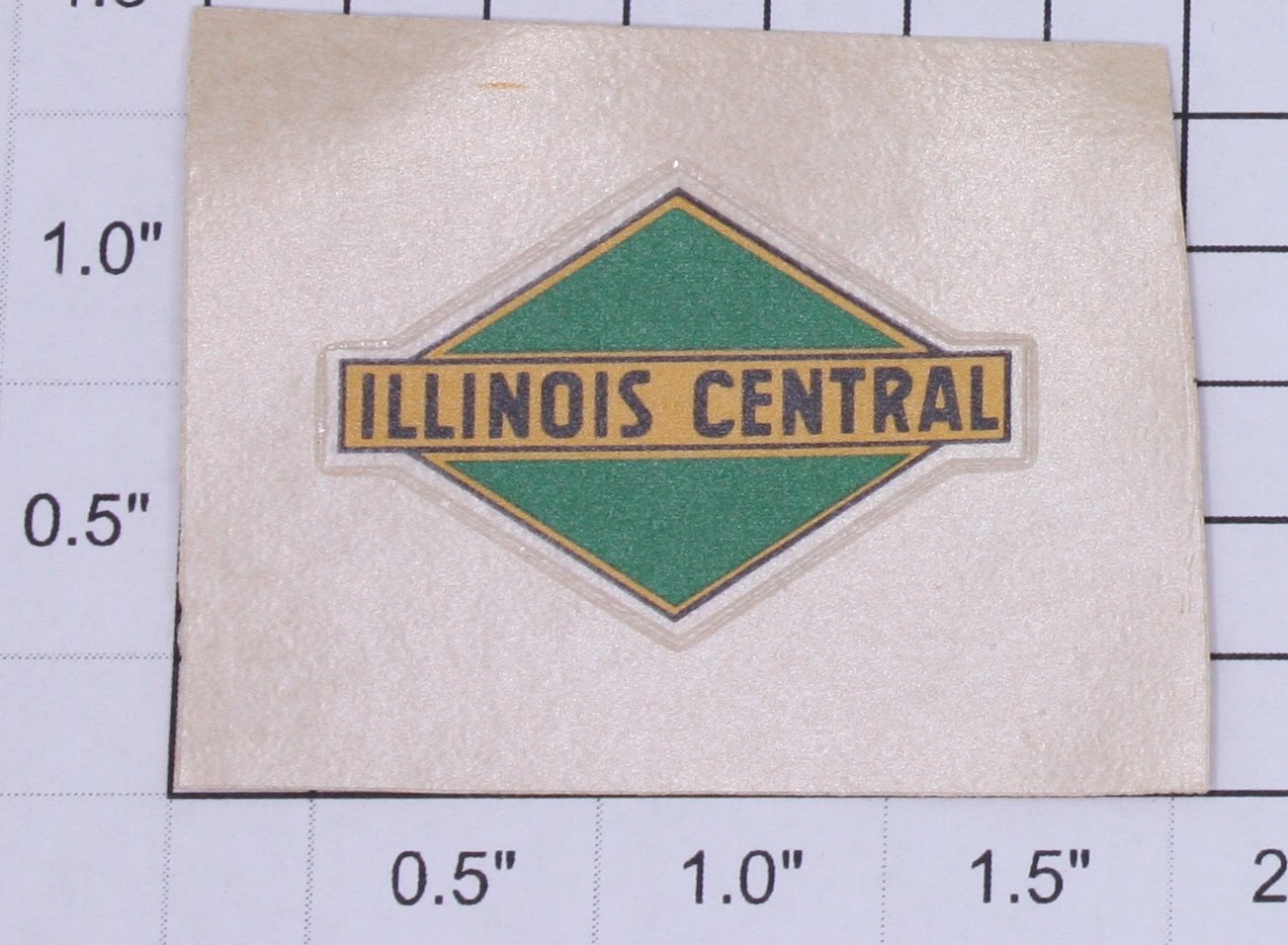 Lionel 8580-10 Illinois Central Sticker Adhesive Decal