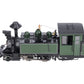 Bachmann 91199 G Scale 2-4-2 Painted/Unlettered Green/Black Steam Loco