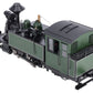 Bachmann 91199 G Scale 2-4-2 Painted/Unlettered Green/Black Steam Loco