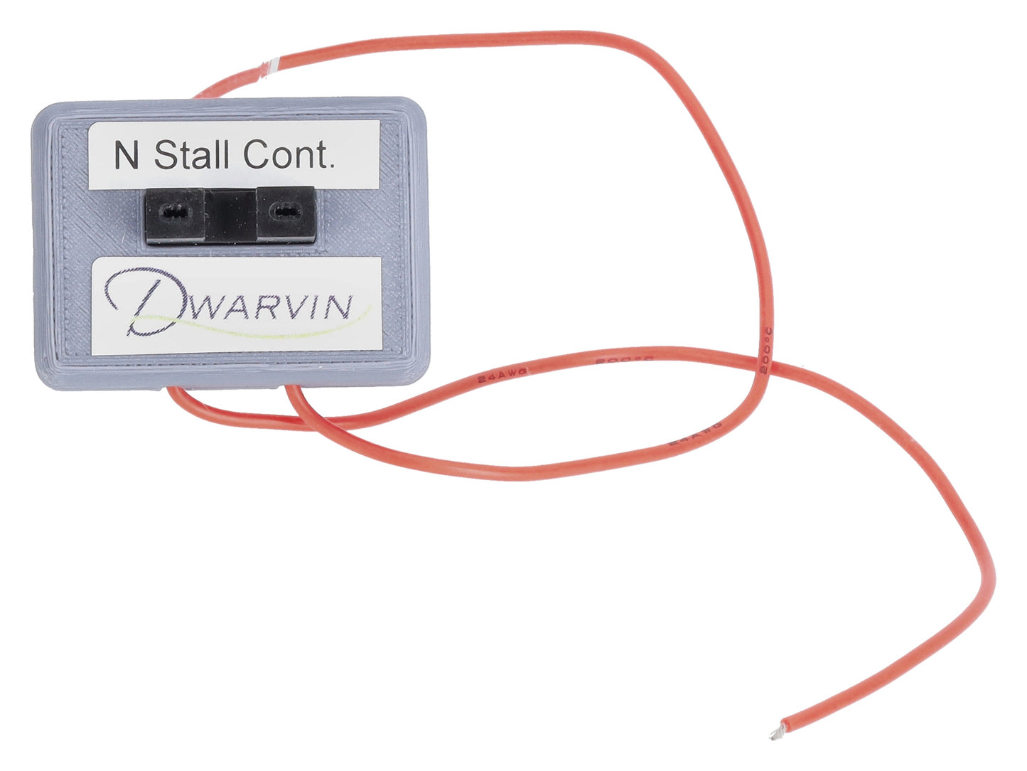 Dwarvin DVTSSS201S-N N Turnout Signal Stall Motor Controller 3 Silver Signals