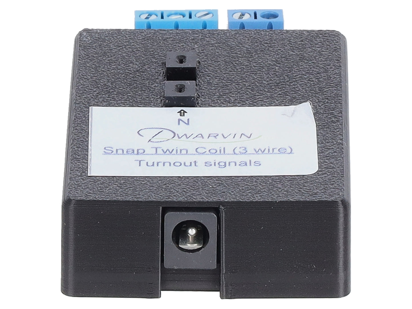 Dwarvin DVTSTC3-2 N Turnout Snap Twin Coil 3 Wire 3 Dwarf Signals w/Power Supply