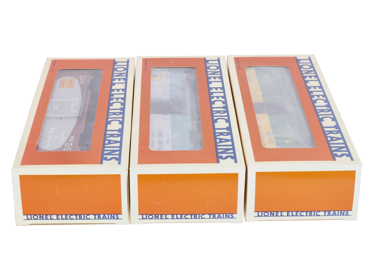 Lionel 6-19276 O Gauge 6464 Boxcar Series V (Set of 3) LN/Box