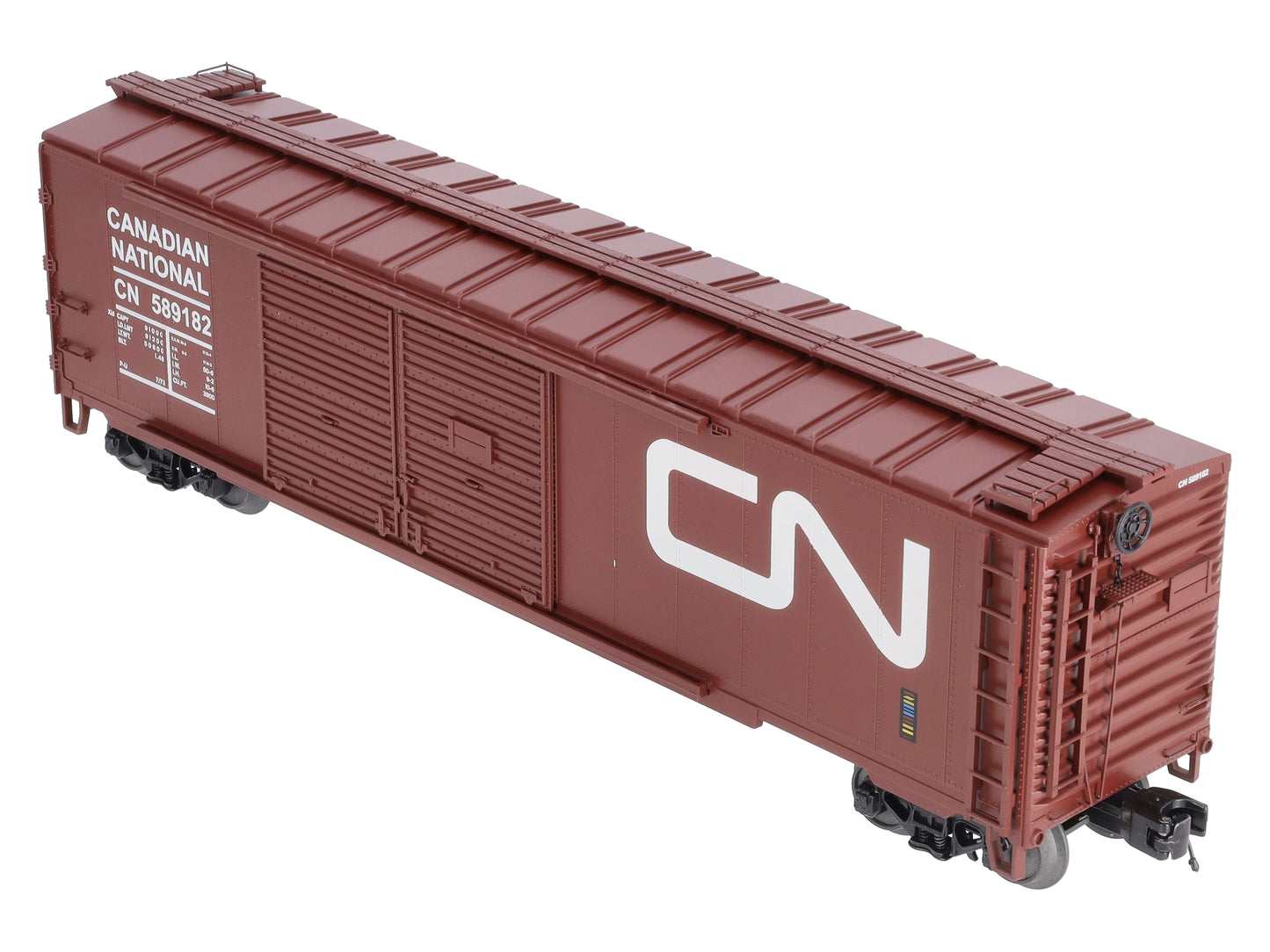 MTH 20-93555 O Gauge Canadian National Double Door 50’ Box Car #589182