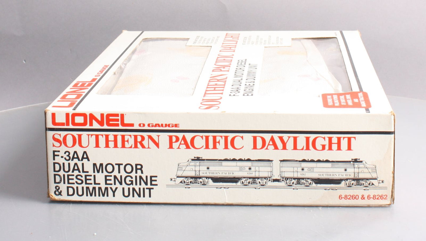 Lionel 6-8260 O Gauge Southern Pacific F3 AA Diesel Locomotive Set #8260/8262 LN/Box