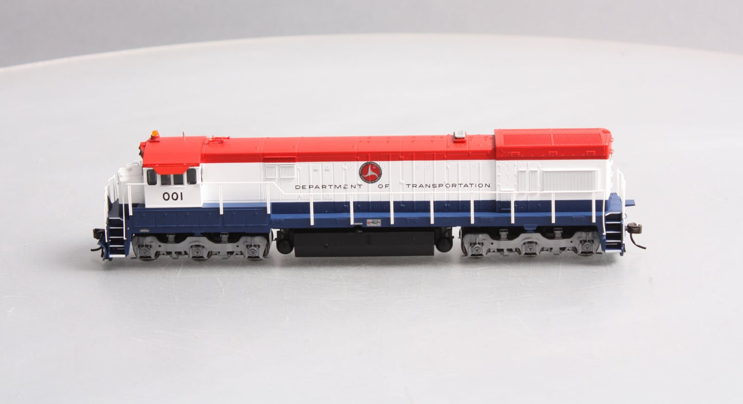 Atlas 7386 HO Scale US DOT U30C Phase 3 Diesel Locomotive #001