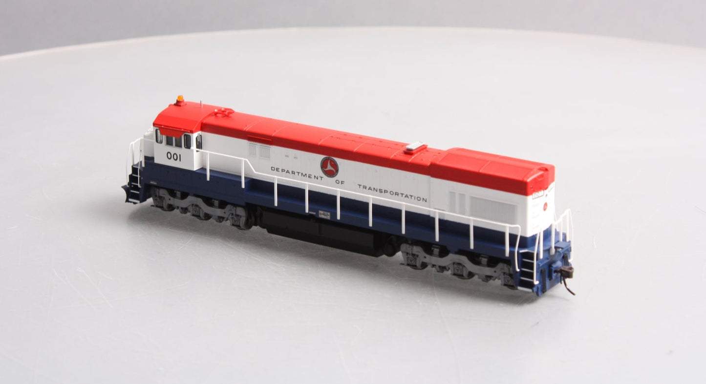 Atlas 7386 HO Scale US DOT U30C Phase 3 Diesel Locomotive #001