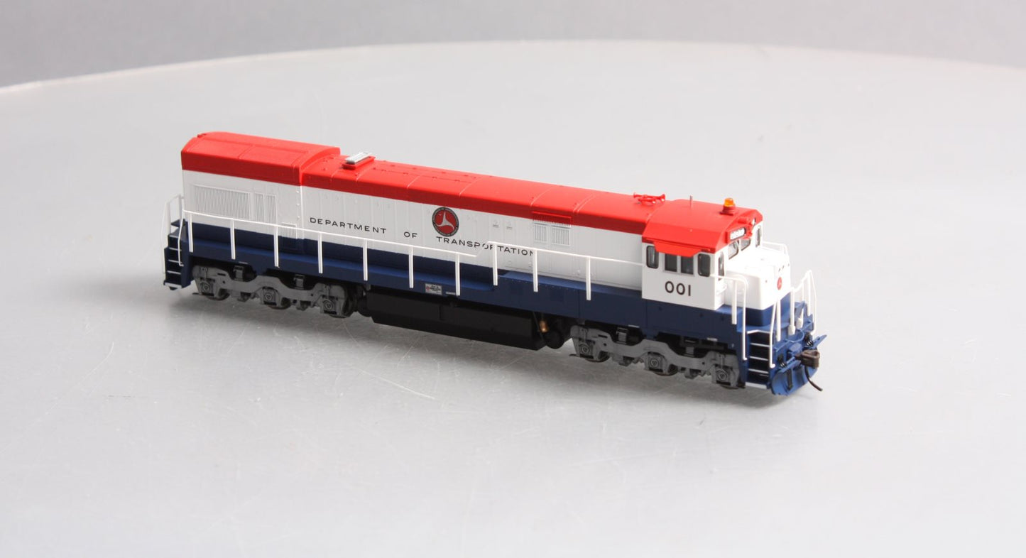 Atlas 7386 HO Scale US DOT U30C Phase 3 Diesel Locomotive #001