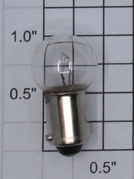 Lionel 57 12-16 Volt Bayonet Base Clear Large Globe Light Bulb