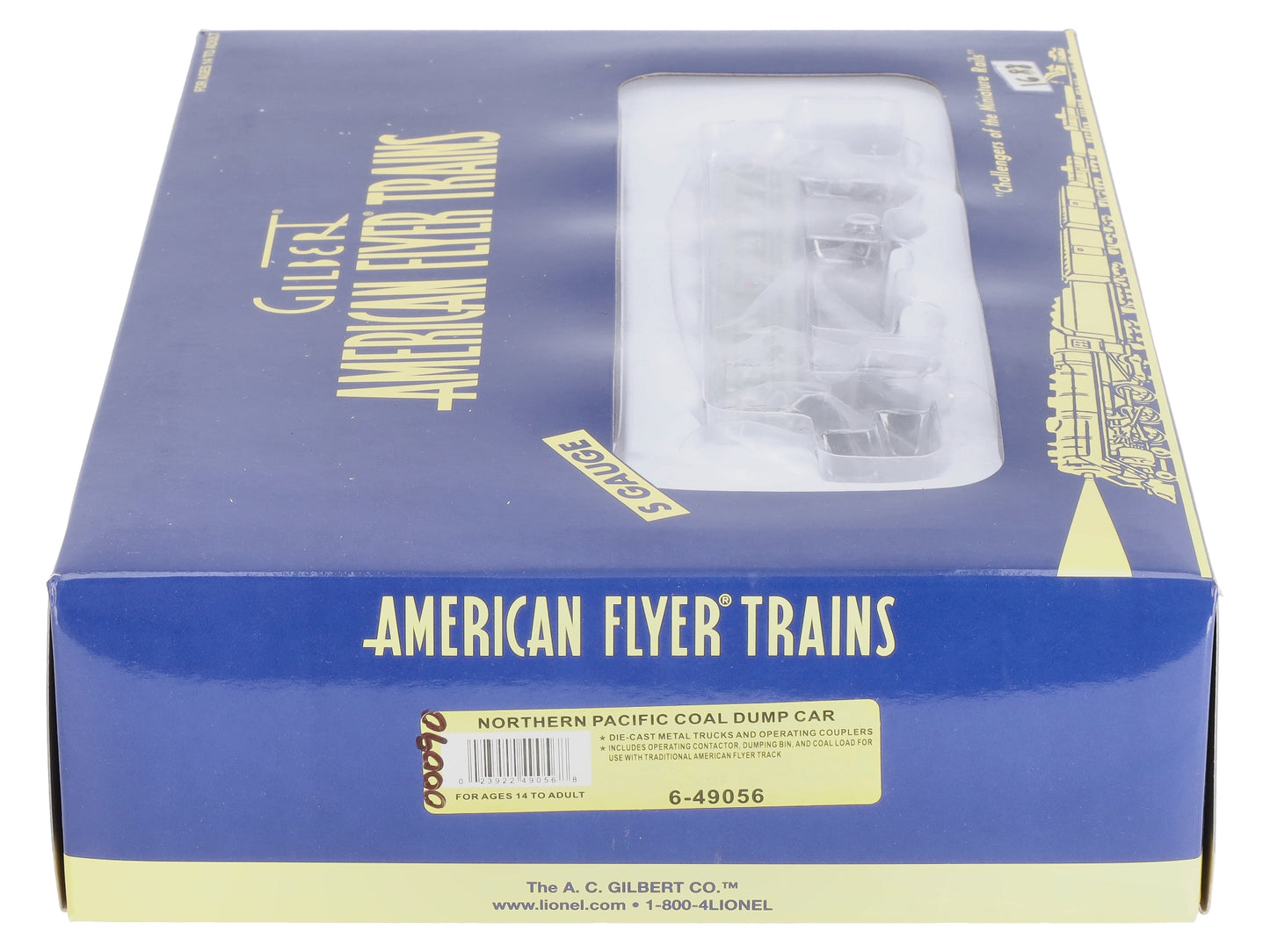 American Flyer 6-49056 S Scale Northern Pacific Coal Dump Car