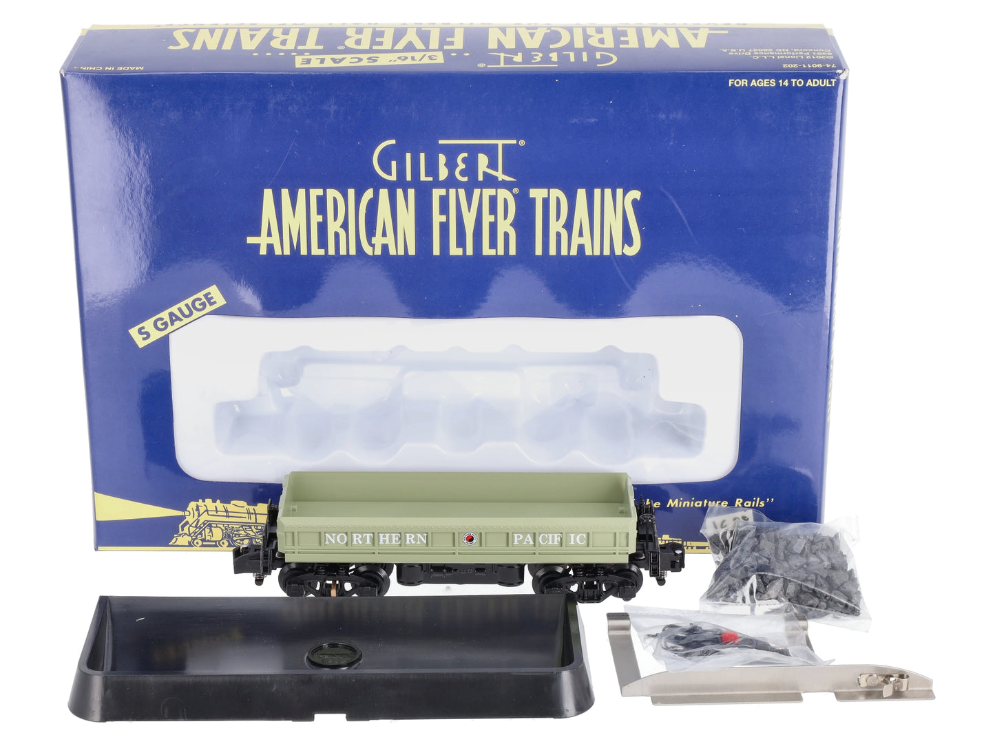 American Flyer 6-49056 S Scale Northern Pacific Coal Dump Car