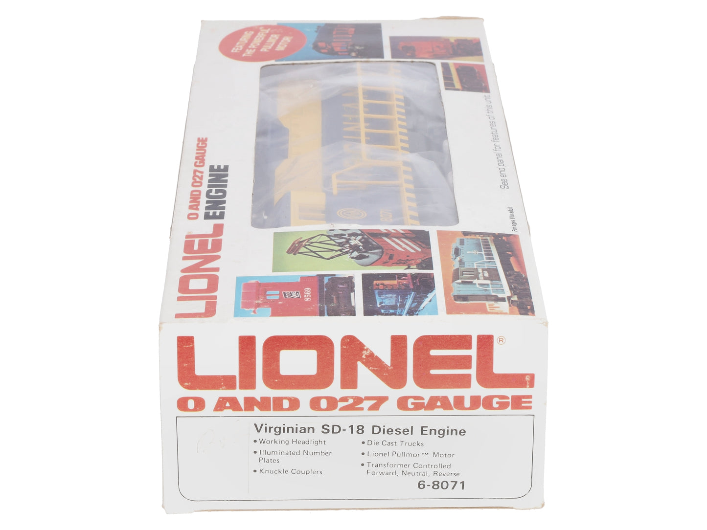 Lionel 6-8071 O Gauge Virginian SD-18 Diesel Locomotive VG/Box