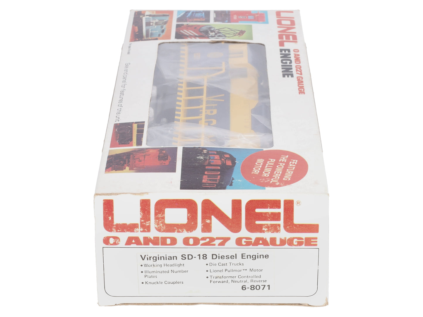 Lionel 6-8071 O Gauge Virginian SD-18 Diesel Locomotive VG/Box