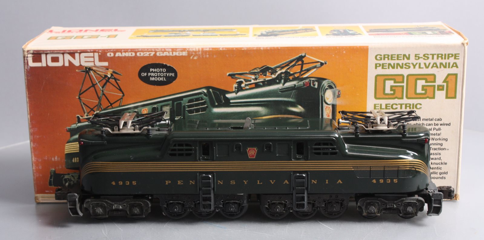 Lionel 6-8150 O Gauge Pennsylvania Green GG-1 Electric Locomotive EX/Box