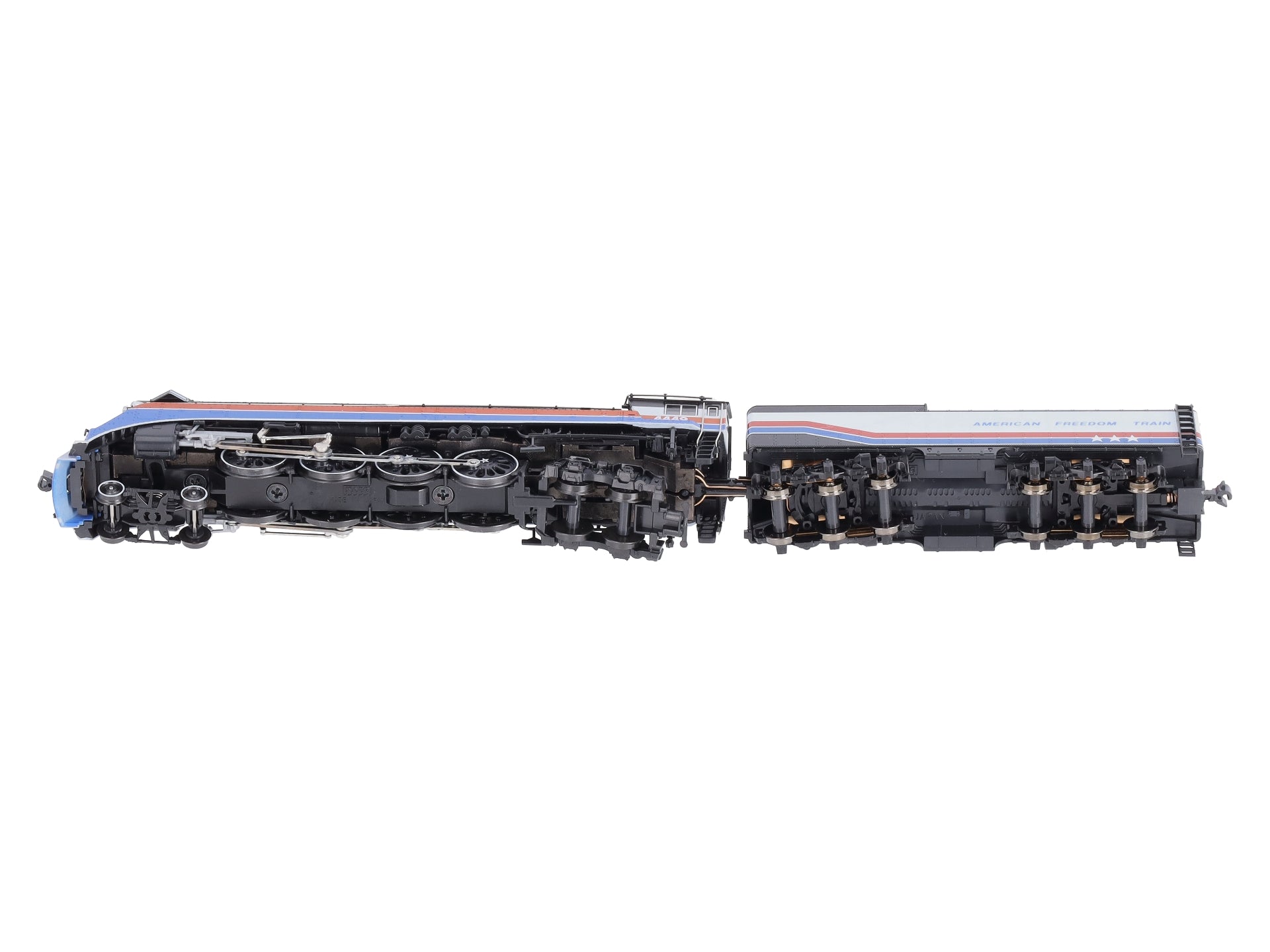 Kato 126-0311 N American Freedom Train 4-8-4 GS-4 Steam Locomotive #44 –  Trainz