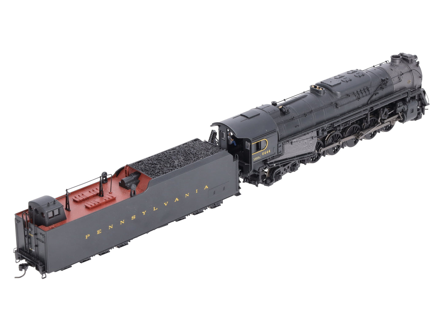 Broadway Limited 4676 HO PRR J1 2-10-4 Steam Loco w/Paragon3 Sound/DC/DCC #6444