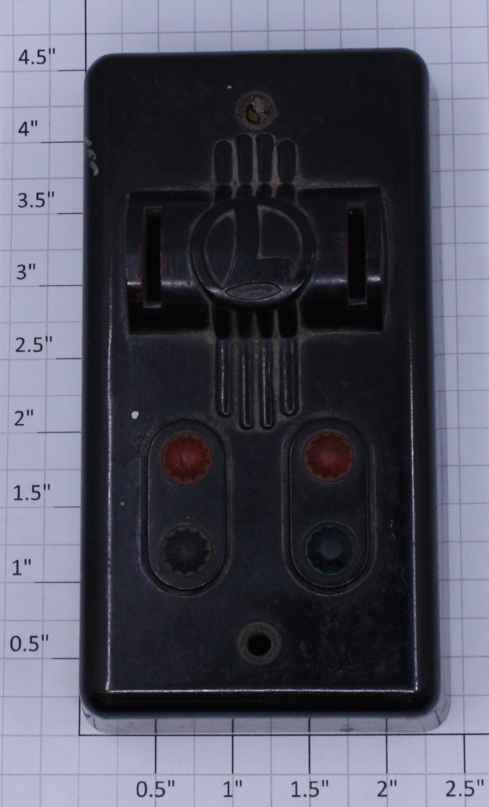 Lionel 1121C-61 O Gauge Plastic Dual Switch Controller Cover