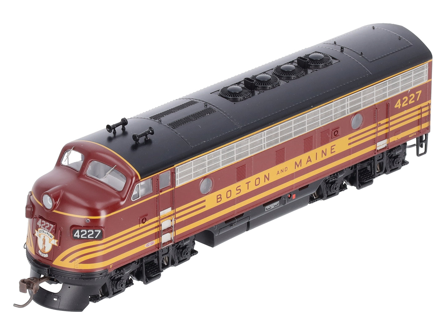 Athearn G2009 HO Scale Boston & Maine Phase 4 F-3A Diesel Locomotive #4227 LN/Box