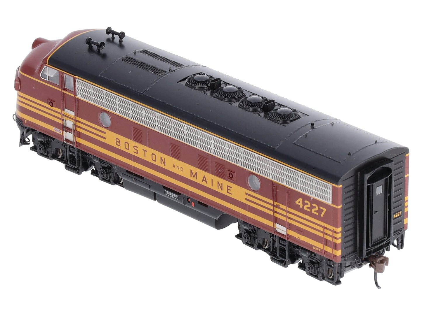 Athearn G2009 HO Scale Boston & Maine Phase 4 F-3A Diesel Locomotive #4227 LN/Box