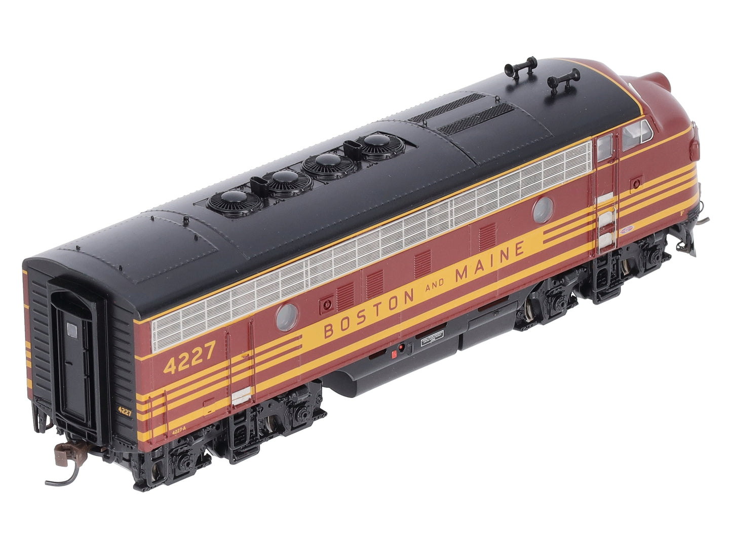 Athearn G2009 HO Scale Boston & Maine Phase 4 F-3A Diesel Locomotive #4227 LN/Box