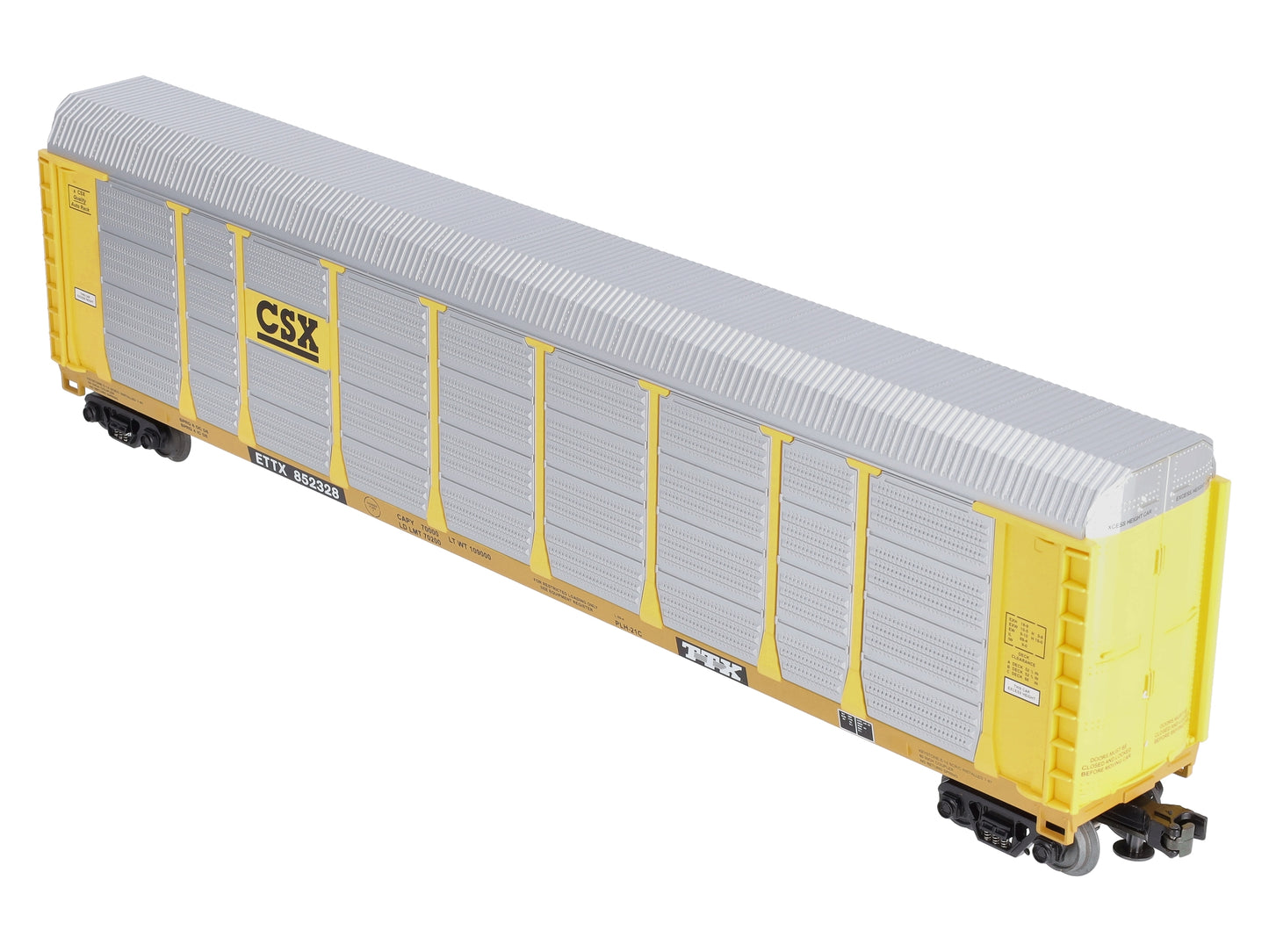 MTH 20-98257 O CSX Corrugated Auto Carrier #852328 LN/Box