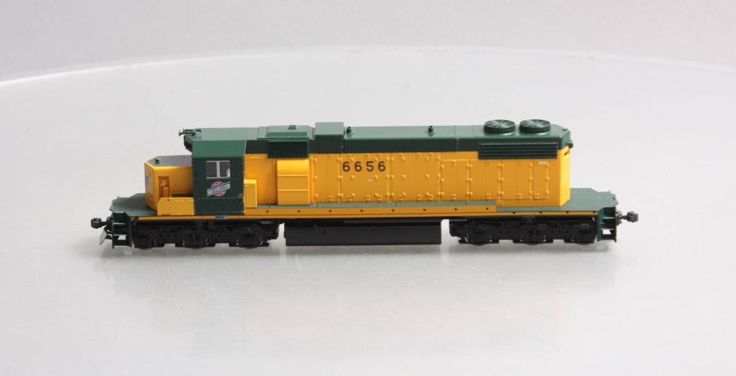 Kato 37-6522 HO Scale C&NW Powered SD38-2 Diesel Locomotive #6656 LN/Box