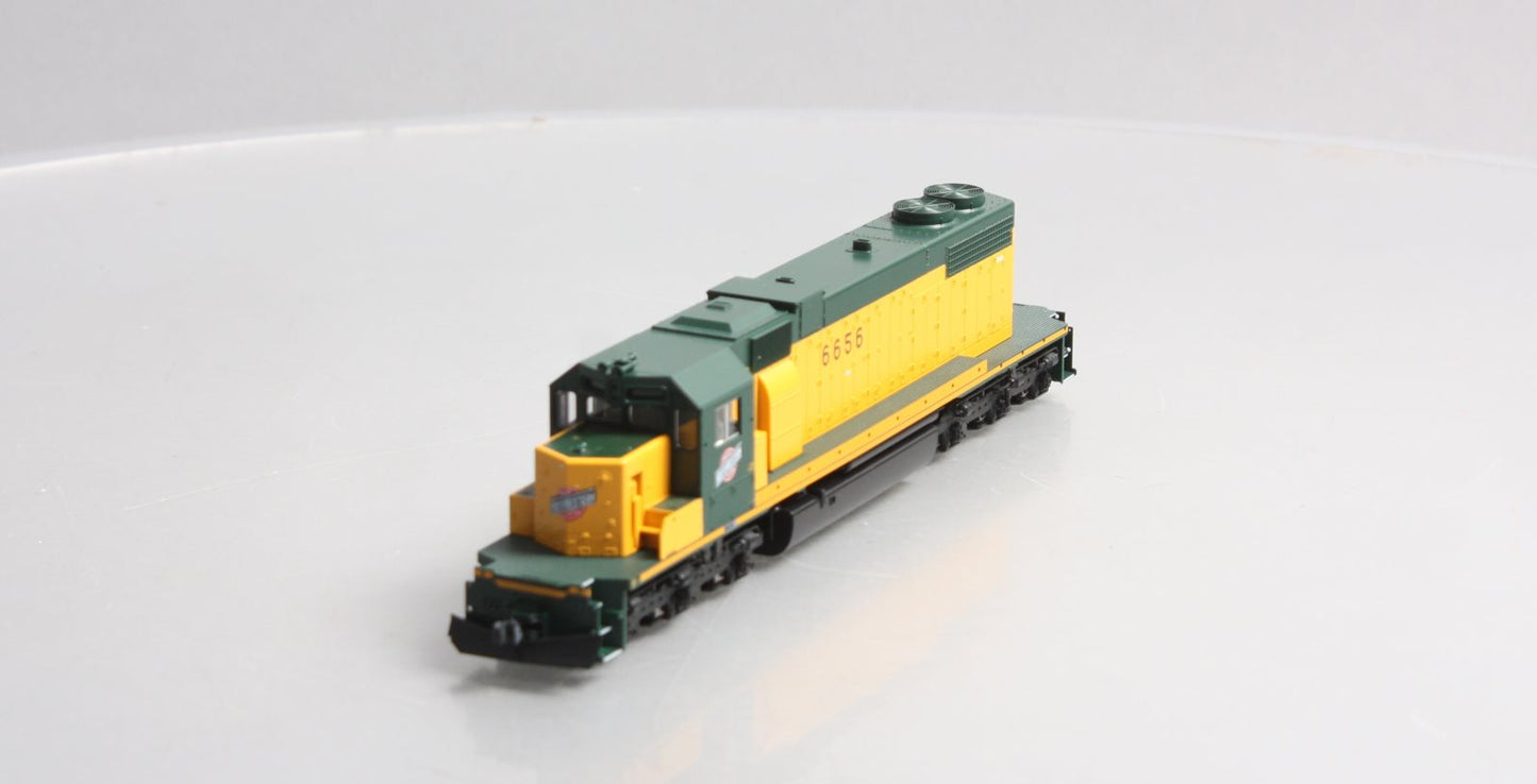 Kato 37-6522 HO Scale C&NW Powered SD38-2 Diesel Locomotive #6656 LN/Box