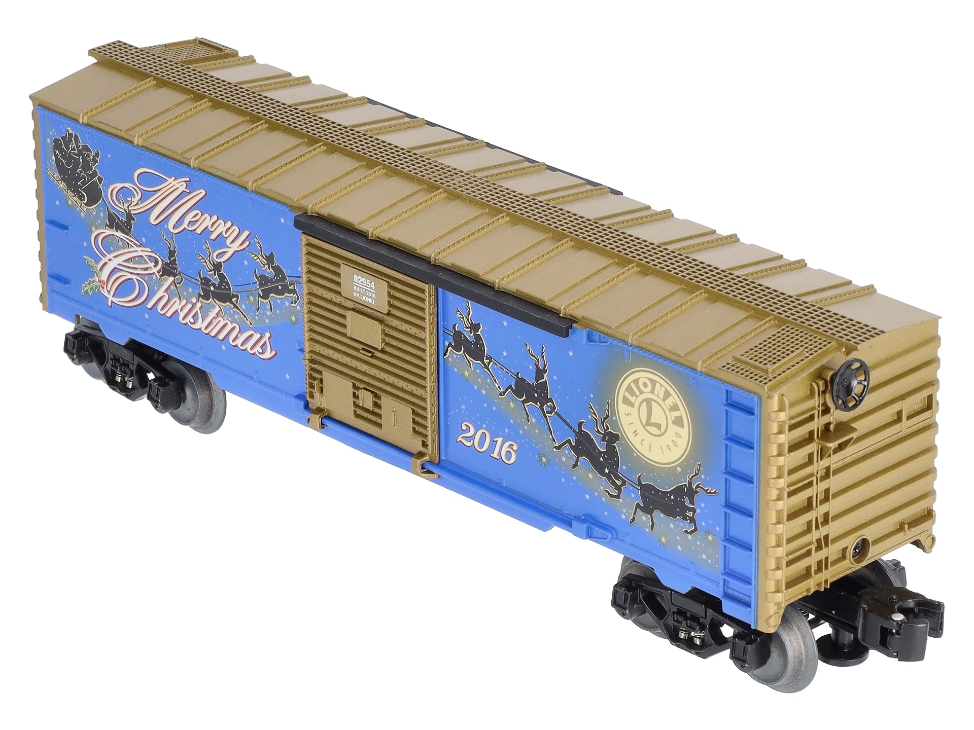 Lionel 6 82954 O 2016 Lionel Christmas Boxcar Trainz