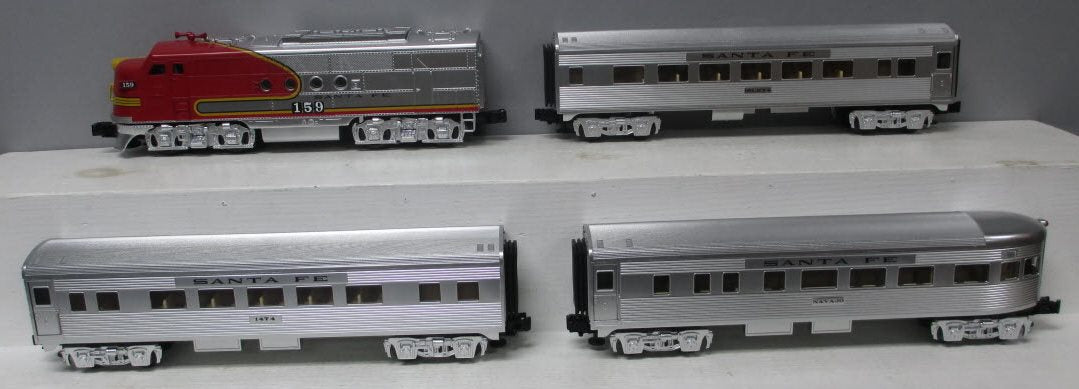 Lionel 6-84719 Santa Fe Super Chief LionChief O Gauge Train Set with Bluetooth